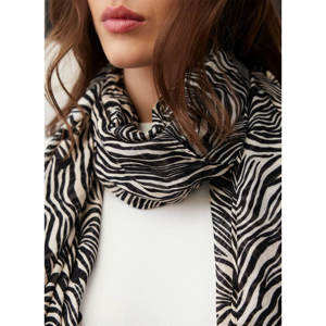 Mint Velvet Zebra Print Lightweight Scarf